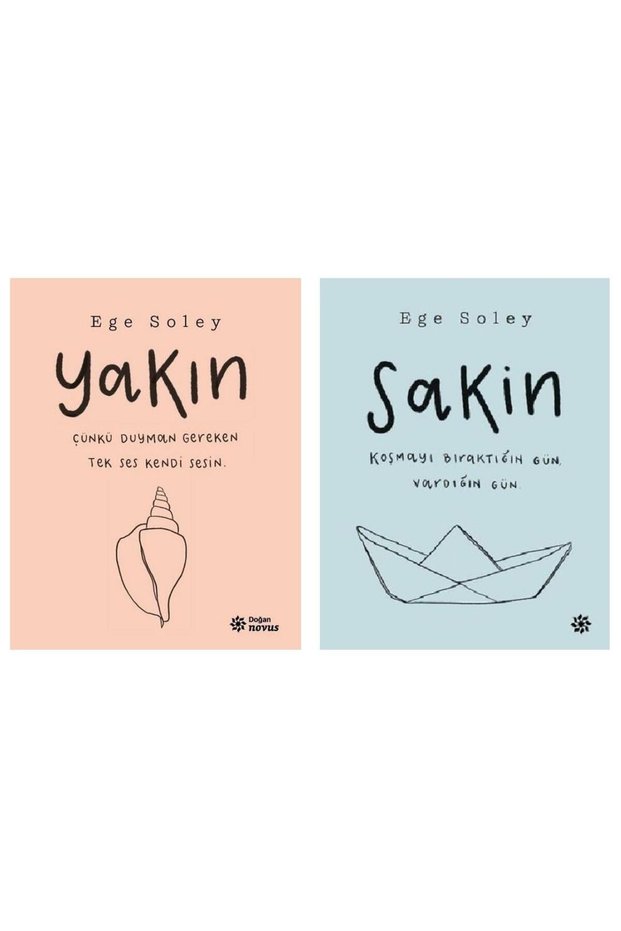 Ege Soley Seti Yakın + Sakin 2 Kitap