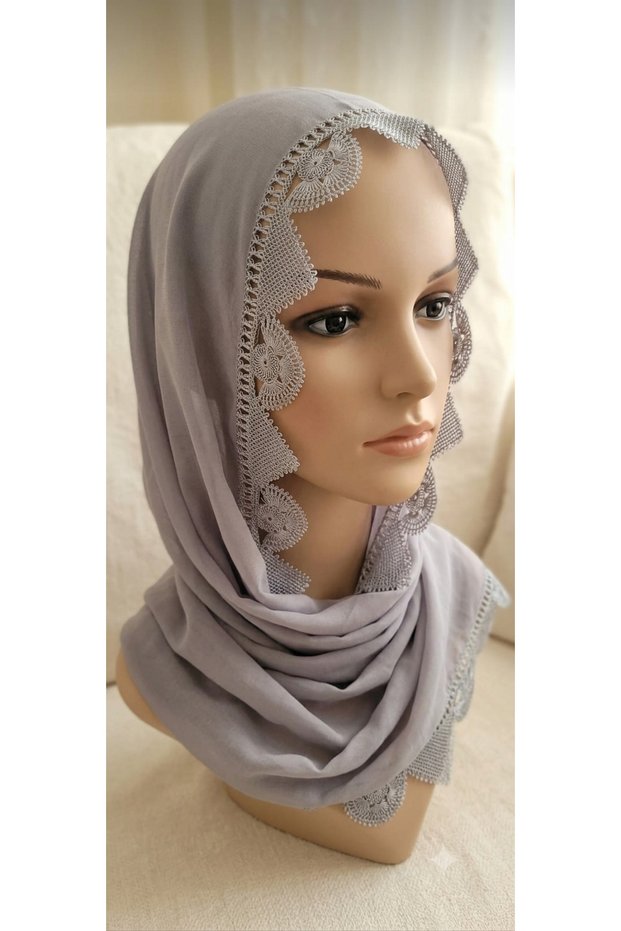 Needlepoint Grey Color Prayer Cloth