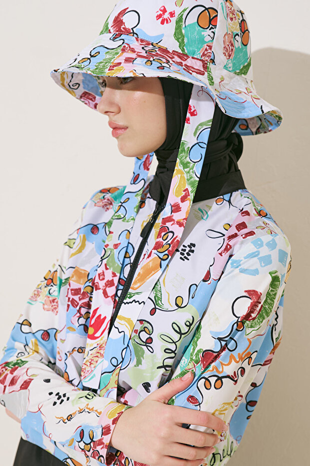 Tie-Back Bucket Hat Summer - 2