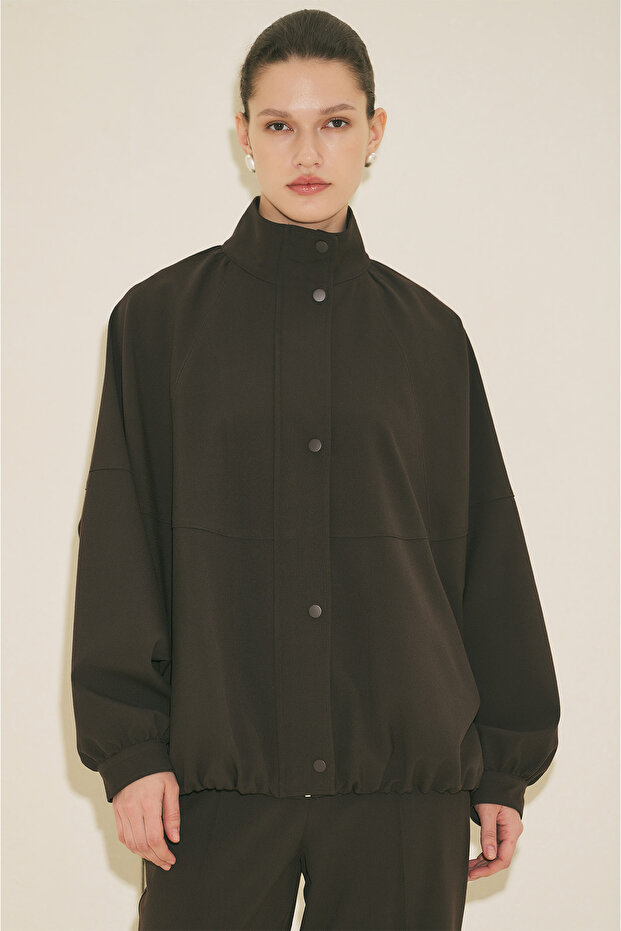 Premium Bomber Jacket Brown