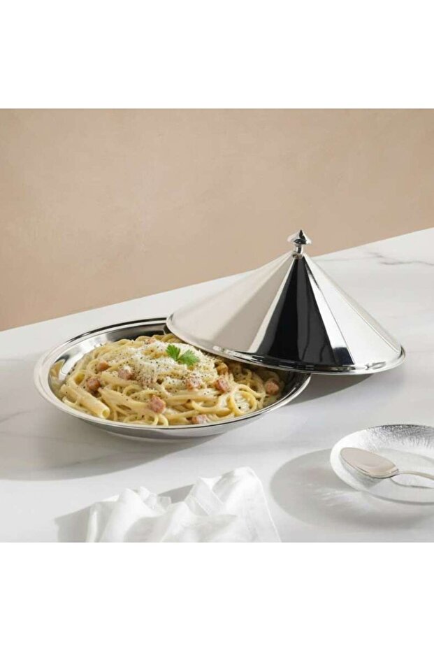 Pradeep Shadaan Serving Dish 30cm - Chrome
