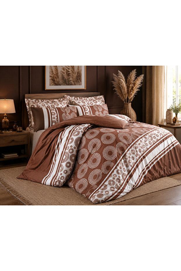 Sema Delux 80% Cotton Double Duvet Cover Set