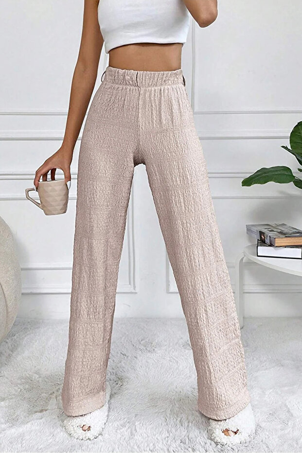 Beige Trousers