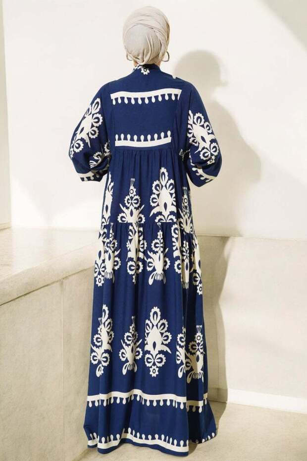 Ethnic Patterned Dress - 4