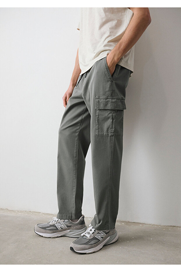Graue Cargohose 0010552-70132 - 2