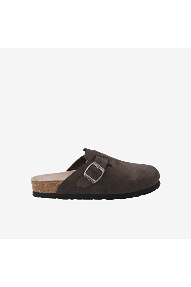 Men's Slippers G106581 Riva Velour Dark Grey