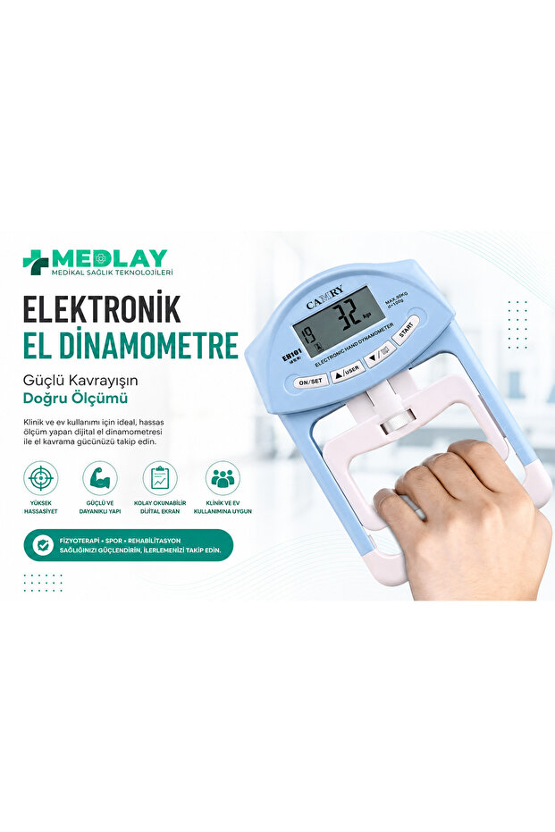 Elektronik El Dinamometre