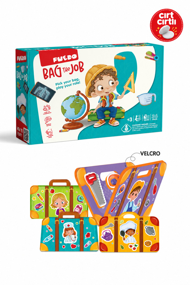 Bag the Job, Velcro Occupations Matching Game