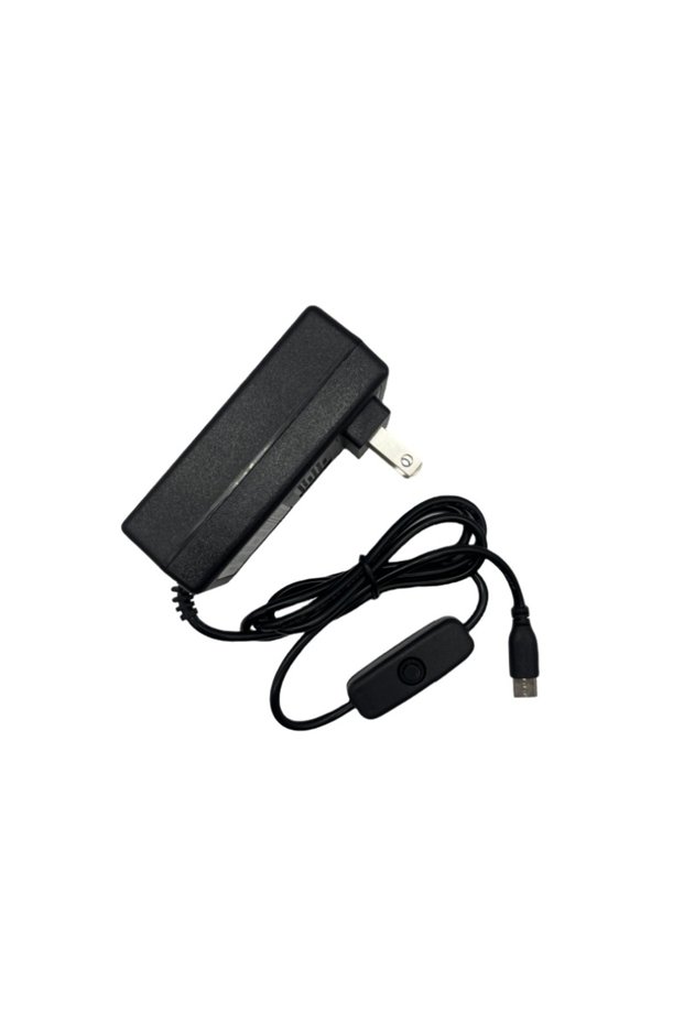 27W 5.1V 5A US Raspberry Pi 5 5.1V 5A Power Supply PD 27W USB Type C Charger EU US UK Plug Power Ada
