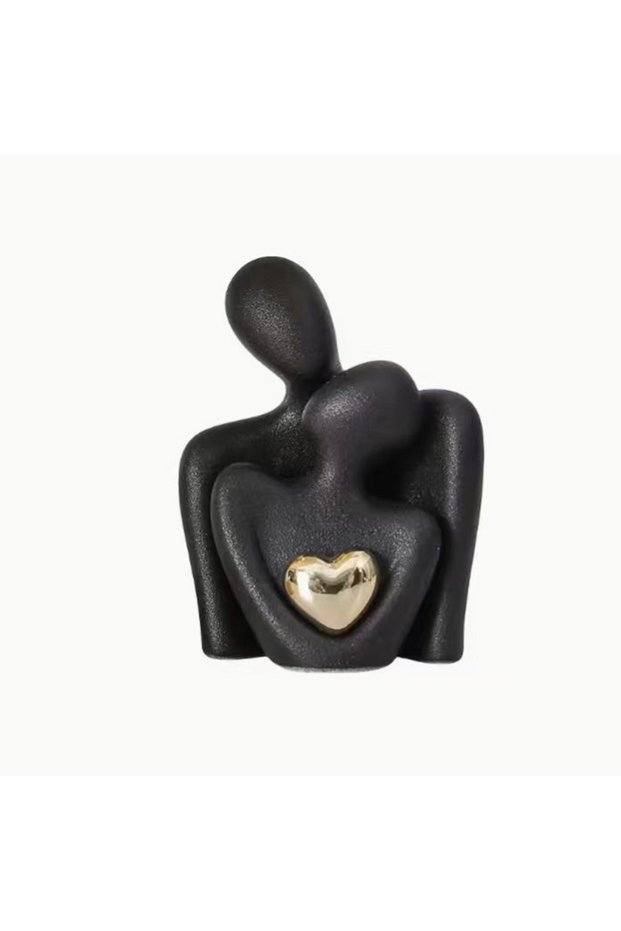 Tj031-1 1Pc Romantic Love Embrace Statue Ornament Couple Set Bedroom Interior Decoration Valentine's