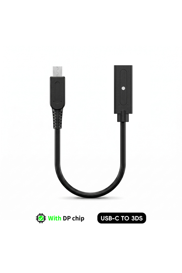 3DS-PD DATA FROG Type-C Female to 3DS Charging Cable Supports Dual Type-C PD Cable Power Cord For 3D