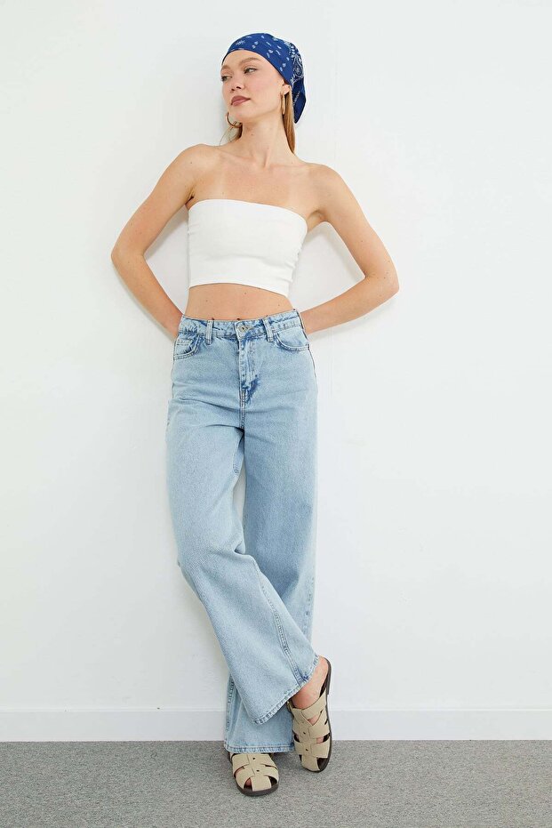 Basic Covered Strapless Bustier - 2