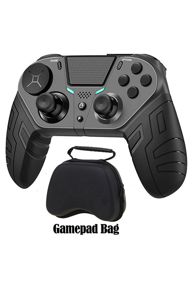 Black with Bag Controller For PS4 PS3 PS Playstation 4 3 PC Control Wireless Bluetooth Mobile Androi