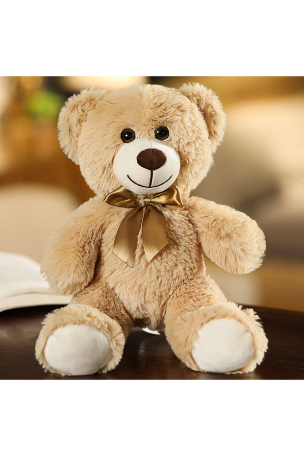 35cm Khaki New Hot Christmas Bear Lovely Teddy Bear Plush Toys Stuffed Cute Bear Doll Boys&Girls Val