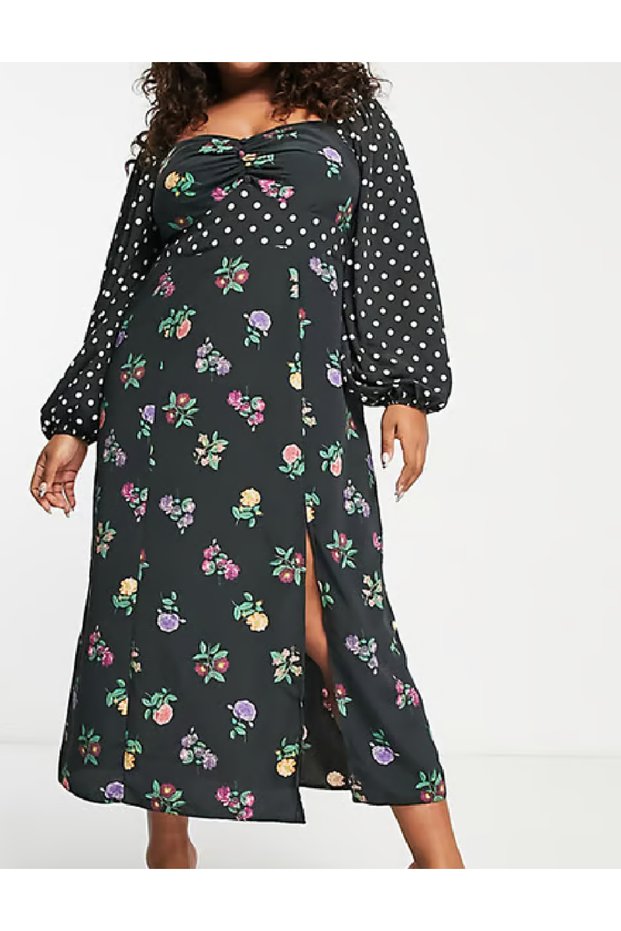 Rochie lunga, Negru