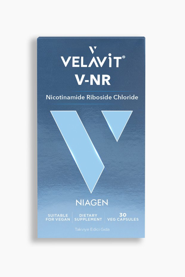 V-nr patented nad precursor nicotinamide riboside (niagen) 30 vegan capsules | longevity