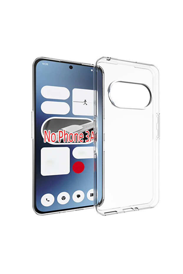 جراب سيليكون رفيع للغاية لهاتف Nothing Phone (3a) جراب شفاف لهاتف Nothing Phone 3A Phone3A A059