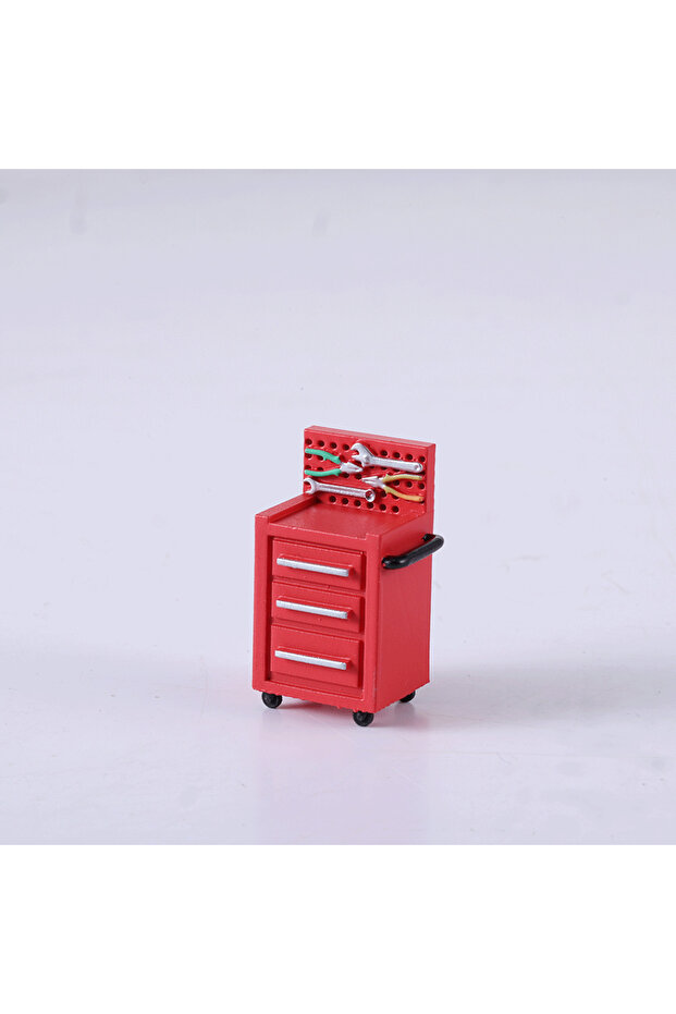 Accessories A 1/64 Scale Model Car Repair Shop Garage Display Wall Parts Resin Perforated Panel Set