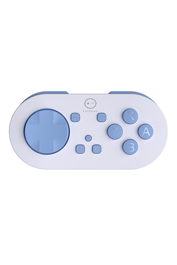 Blue LinYuvo Meteor Light Key Chain Sized Mini Wireless Controller for Switch&Lite&OLED, PC, Android
