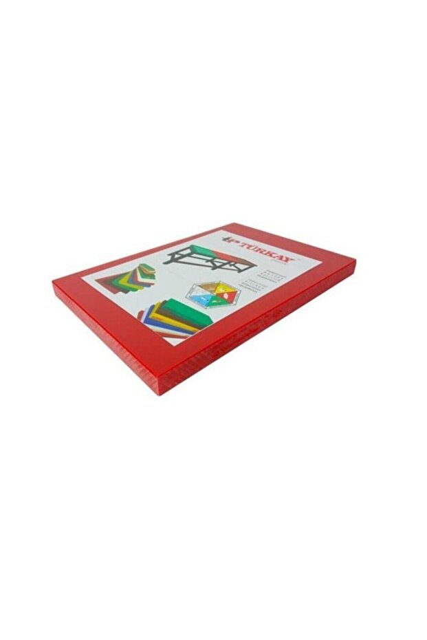 لوح تقطيع بولي إيثيلين أحمر 40x30x2 سم