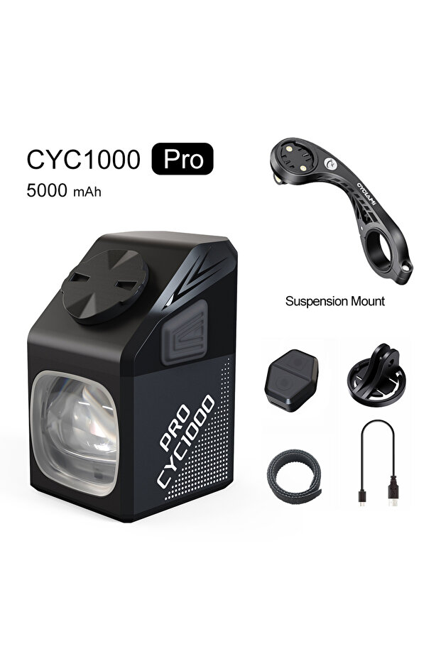 CYC1000 PRO group A CYCLAMI Bike Headlight CYC 1000 Lumen GoPro Hanging Ultra Bright Wireless Remote