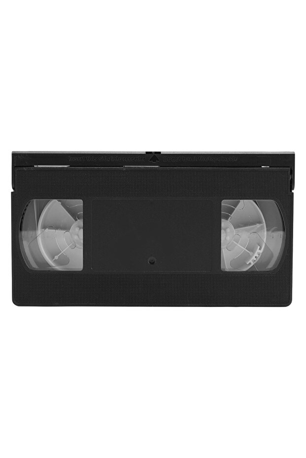 منظف مشغل VCR VHS أسود منظف رأس مشغل VCR VHS أداة تنظيف رأس مشغل الفيديو القابلة لإعادة الاستخدام Dry Techn