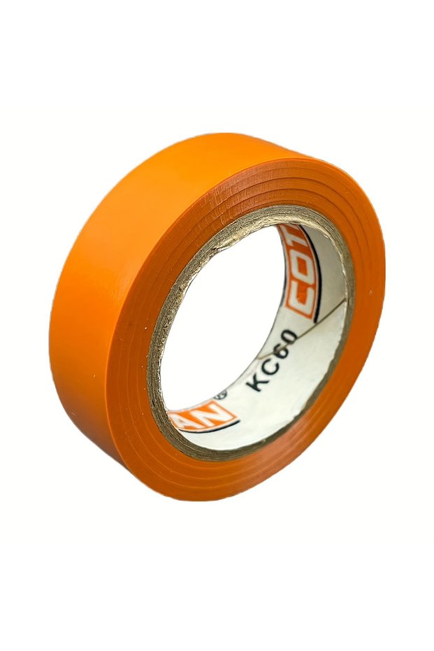 15mm 10M Orange 1 Piece PVC Colored Electrical Tape Is Waterproof, Flame-Retardant, Insulated, and E