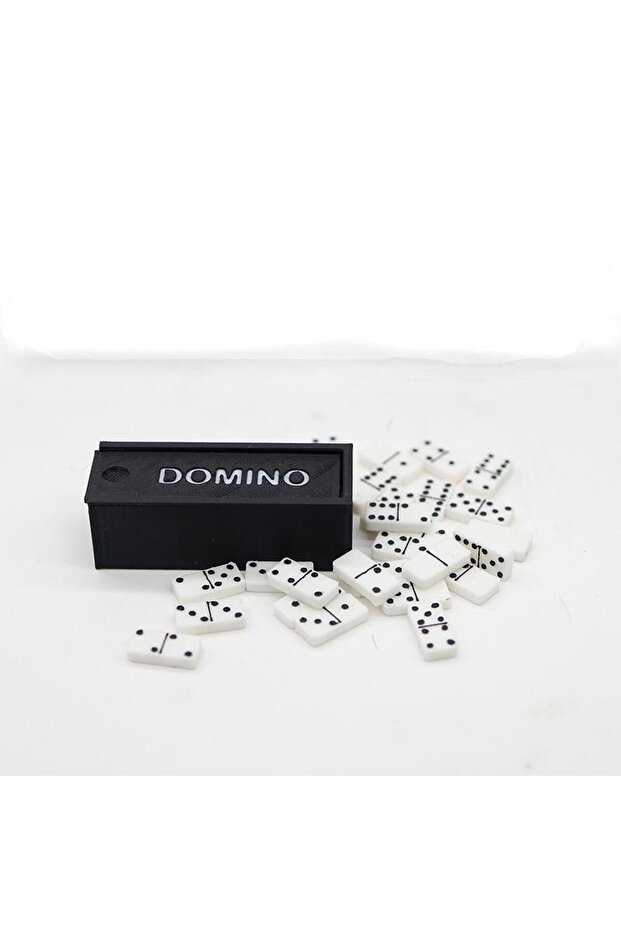 1Set 1 Set 1:12 Dollhouse Miniature Domino Model Dot Dominoes Board Game Building Learning Education