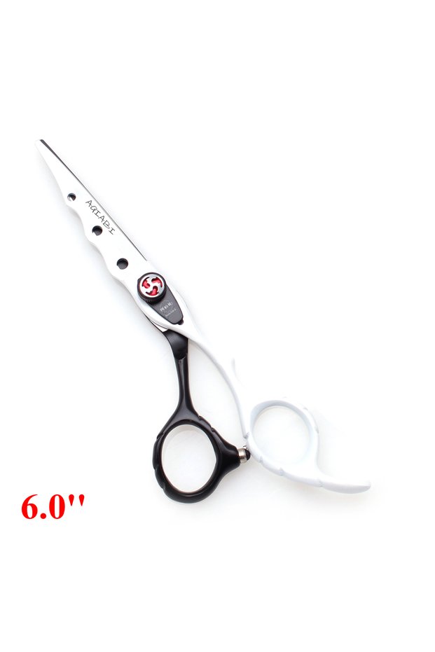 A1019BaiP6.0N 6'' Professional Hair Scissors Cutting Shears Thinning Hairdressing Haircut Salon Barb