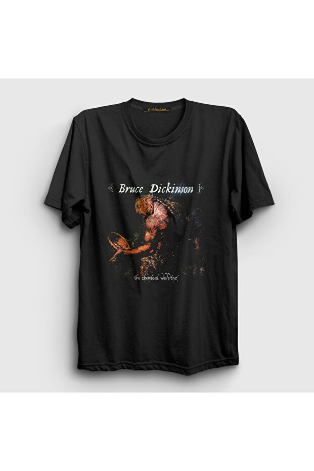 Unisex Black the Chemical Wedding Bruce Dickinson T-Shirt 579843Tt