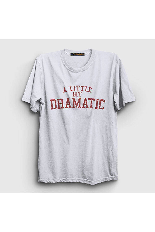 Unisex White a Little Bit Dramatic Regina George Mean Girls T-Shirt 557628Tt
