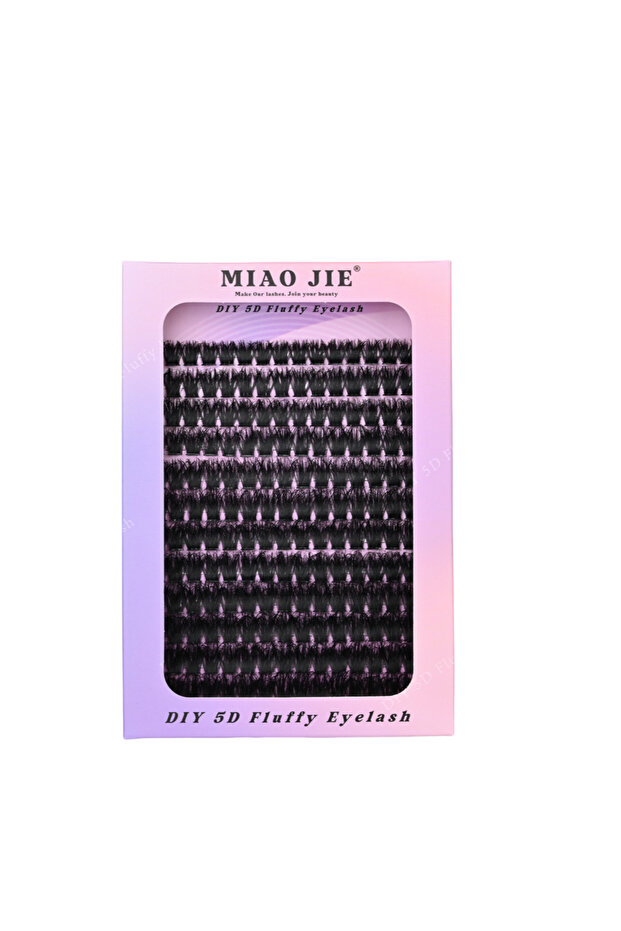MIX 70D-CC MIAOJIE570/640pcs Individul Claster Eyeash Thick & Fluffy Extension 30D/100D Mix Length D
