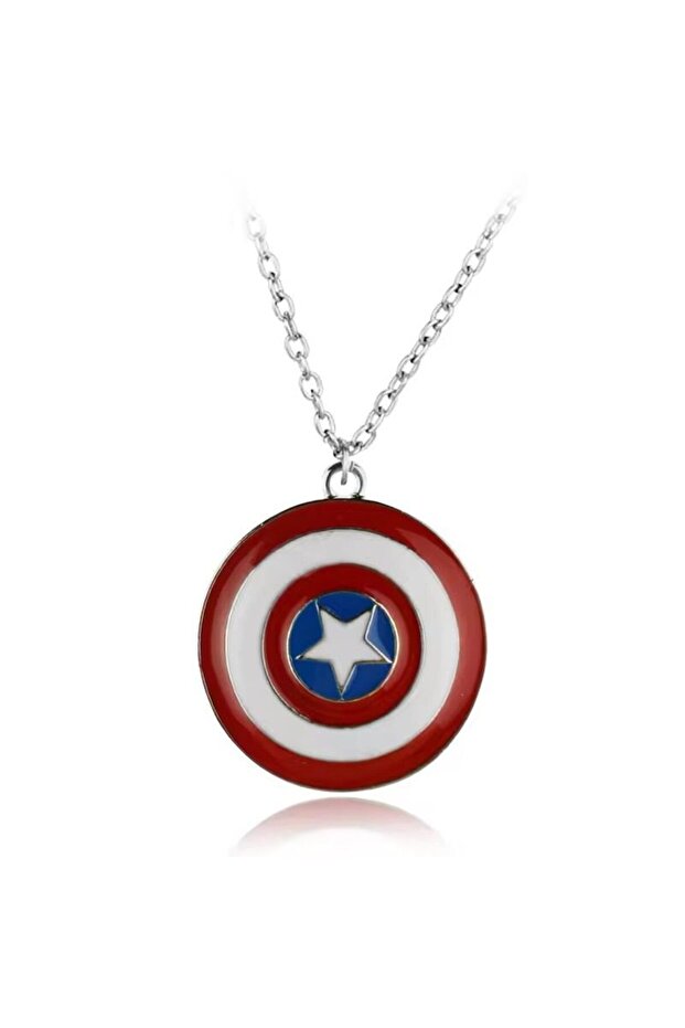 Captain America Shield Necklace