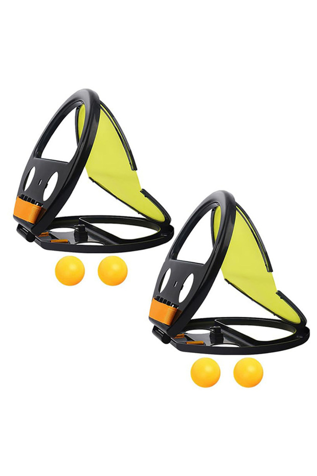 2Pcs Adult & Kids Toss And Catch Ball Game Racket for Hand Grasping Outdoor Beach Yard Family Activi