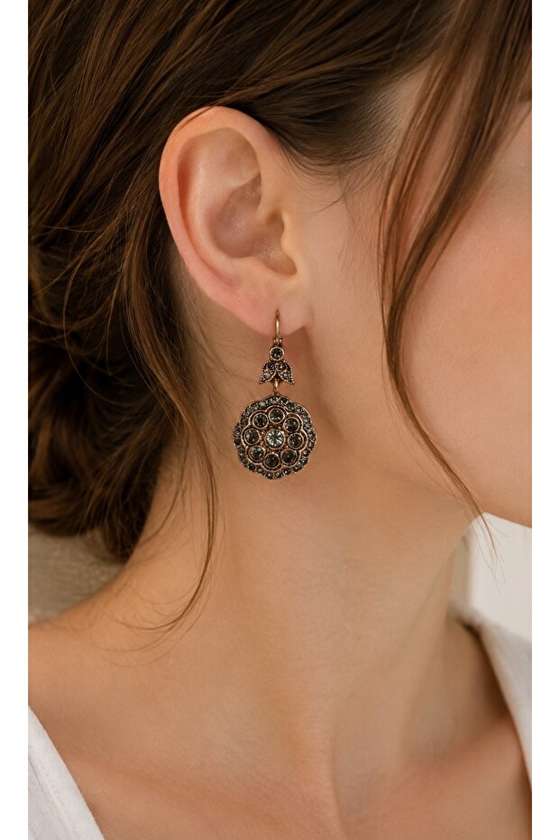 Crystal Stone Earrings