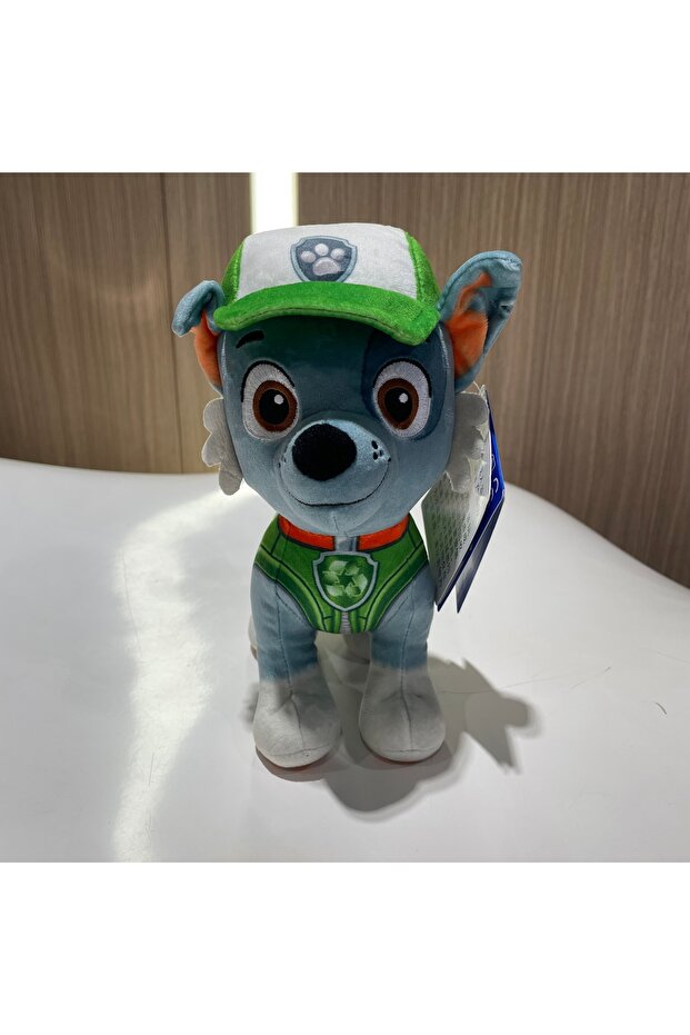 16604-J-HH-rocky 100% Genuine 18-20cm standing posture Plush Toy Chase Skye Ma