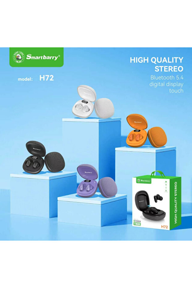 سماعات أذن لاسلكية SMARTBARRY H72، سماعات بلوتوث - 3