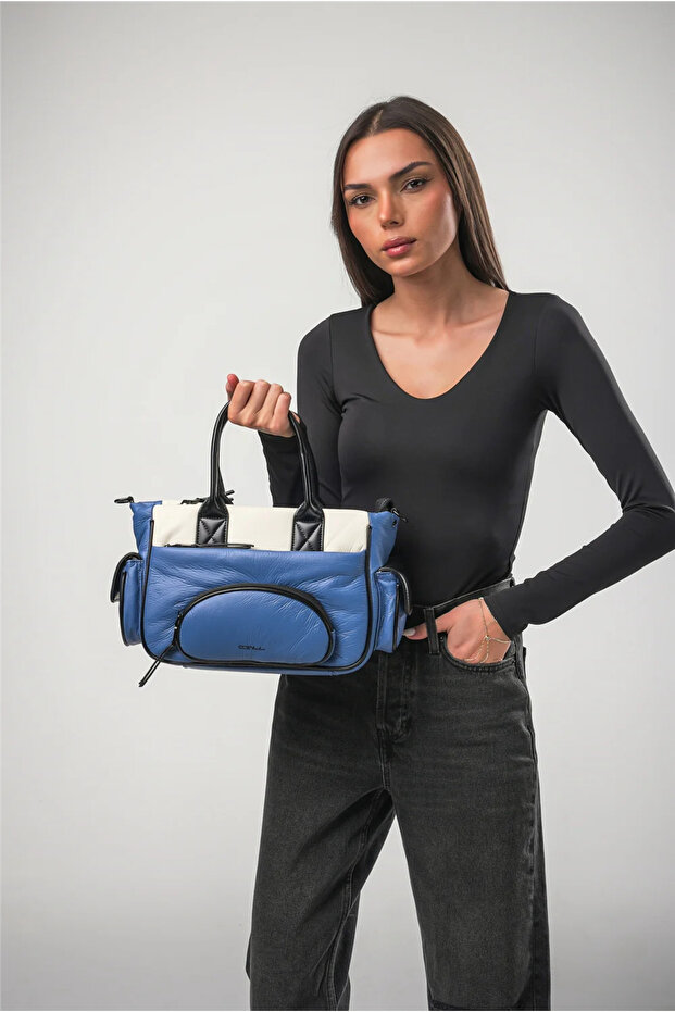 Women's Crossbody Handbag Daily Stylish Use Lightweight Modern Design Blue 18105
