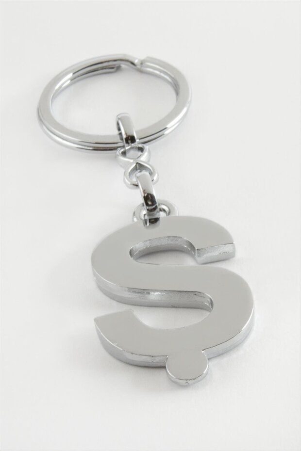 Gldisptm Metal (91440) Letter Keychain-Ş