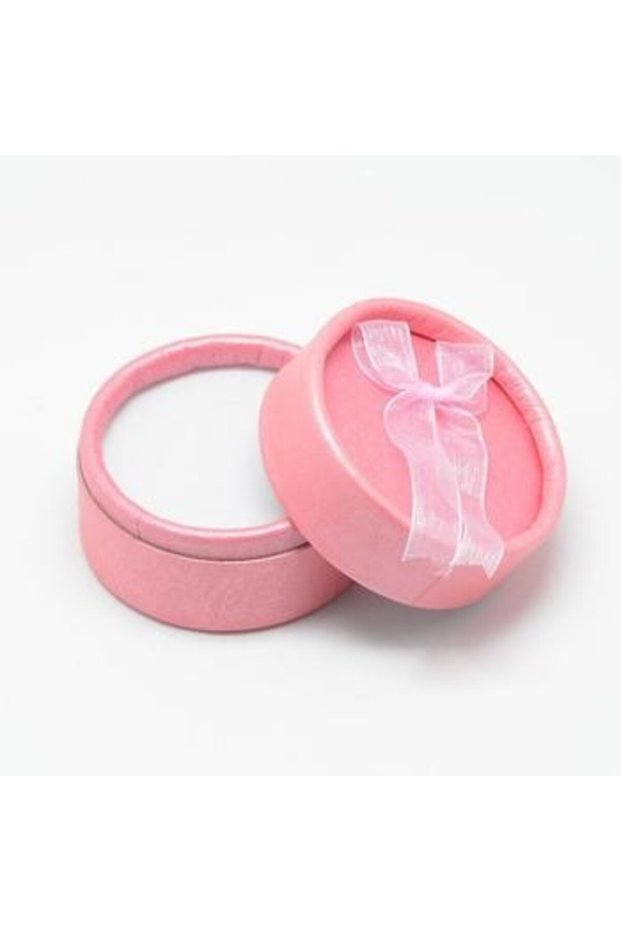 Pink Round Gift Box, 5cm Diameter