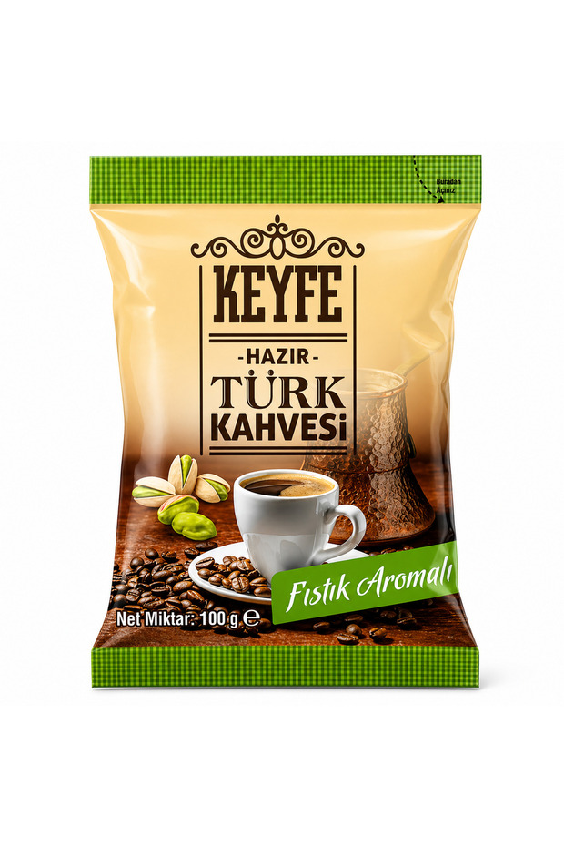 Turkish Coffee with Peanut Flavor 100 Gr