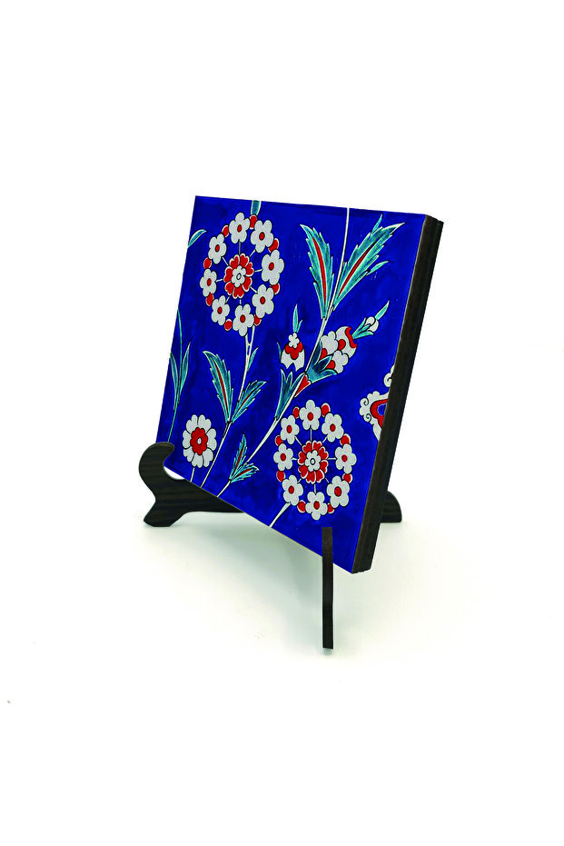 سطح طاولة من MDF مطبوع بنمط بلاط إيزنيك مقاس 10x10 KD-24