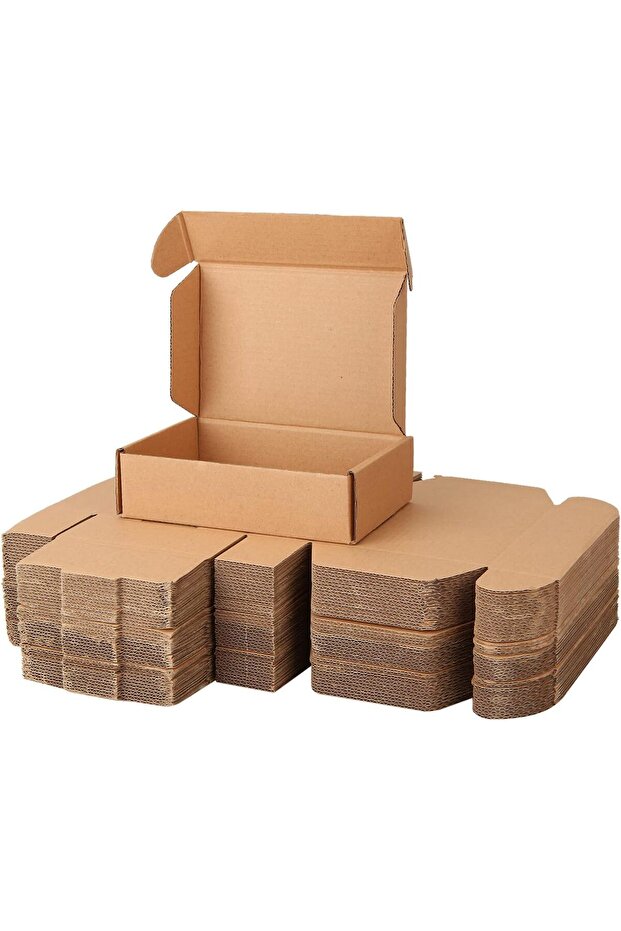 صناديق شحن مموجة، مقاس 25×13×8 (24 قطعة)
