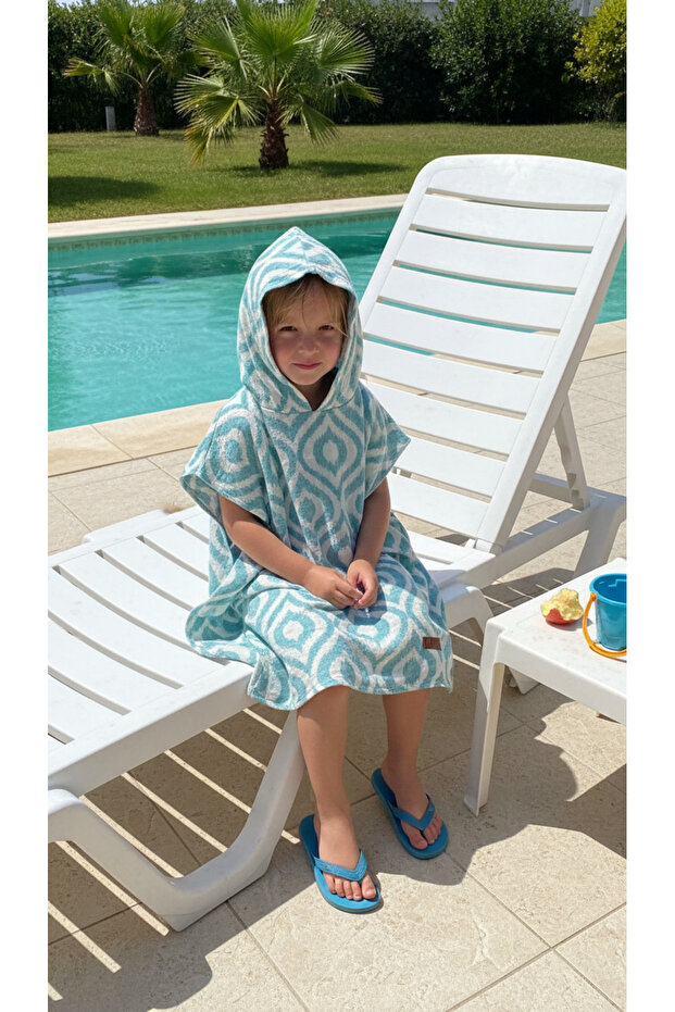 100% Cotton Children's Poncho