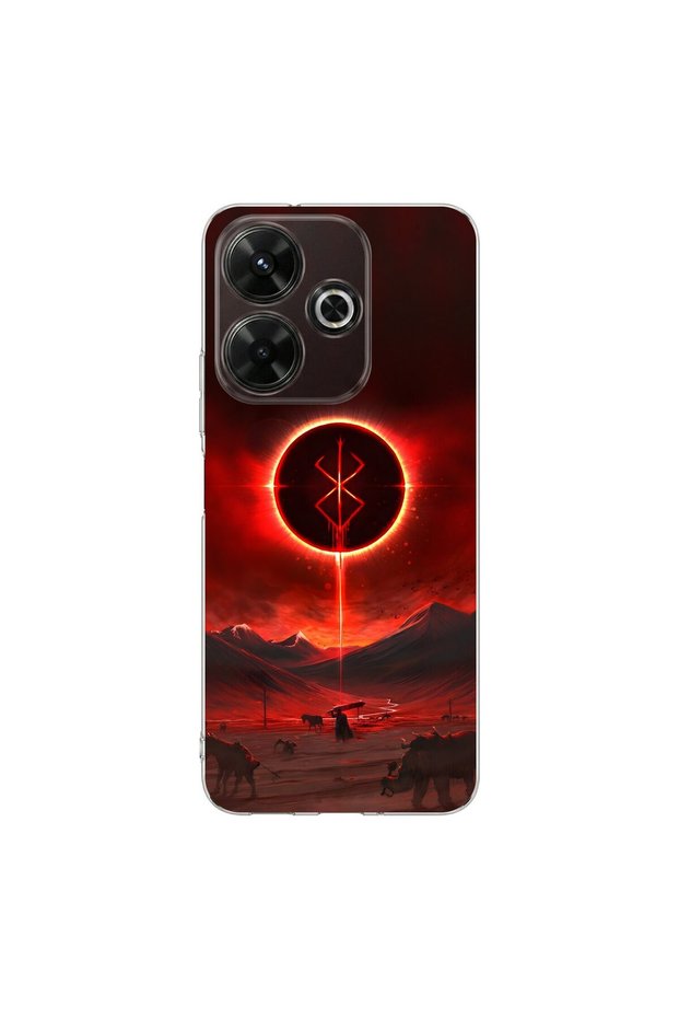 Redmi 13 Compatible Anime 2/1 Design Transparent Case