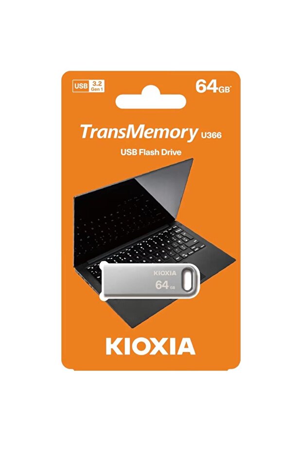 TransMemory U366 64GB USB 3.2 Flash Drive – High-Speed Compact Storage