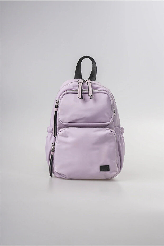 Women's Crossbody and Backpack Multi-Compartment Daily Use Lightweight Stylish Large Volume Purple 18133