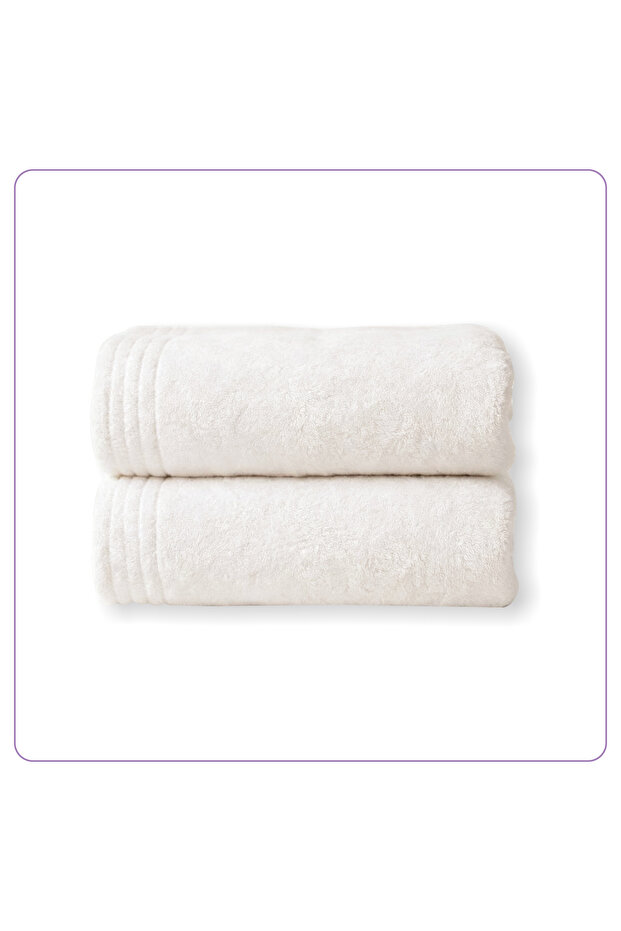 Bath Towel (2 Pack, 70 X 140 cm) - Microfiber 330 GSM - Super Soft, Hotel Quality, Ultra Soft, Highly Absorbent, Quick Dry, Lightweight, Unisex, Bathroom, Gym and Spa