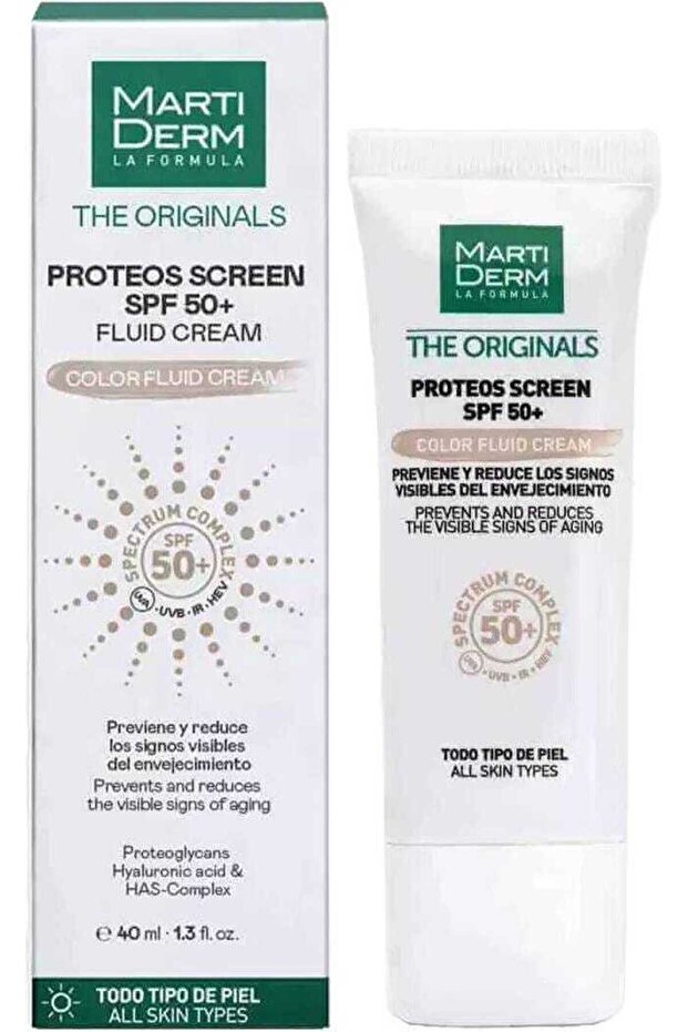 Proteos Screen Spf50+ Color Fluid Cream - 40 Ml