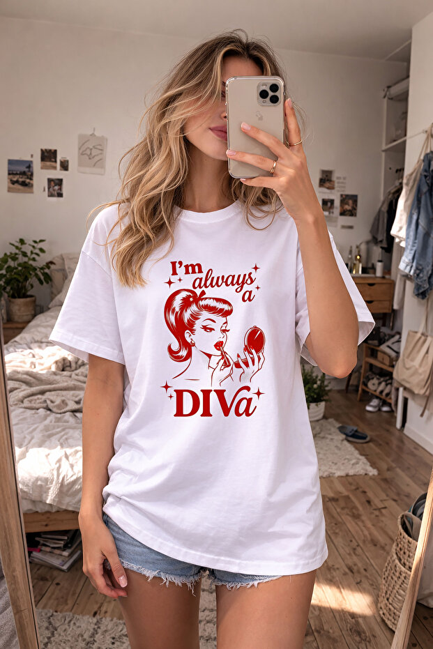 Pinterest Printed Crew Neck White T-Shirt T-Shirt